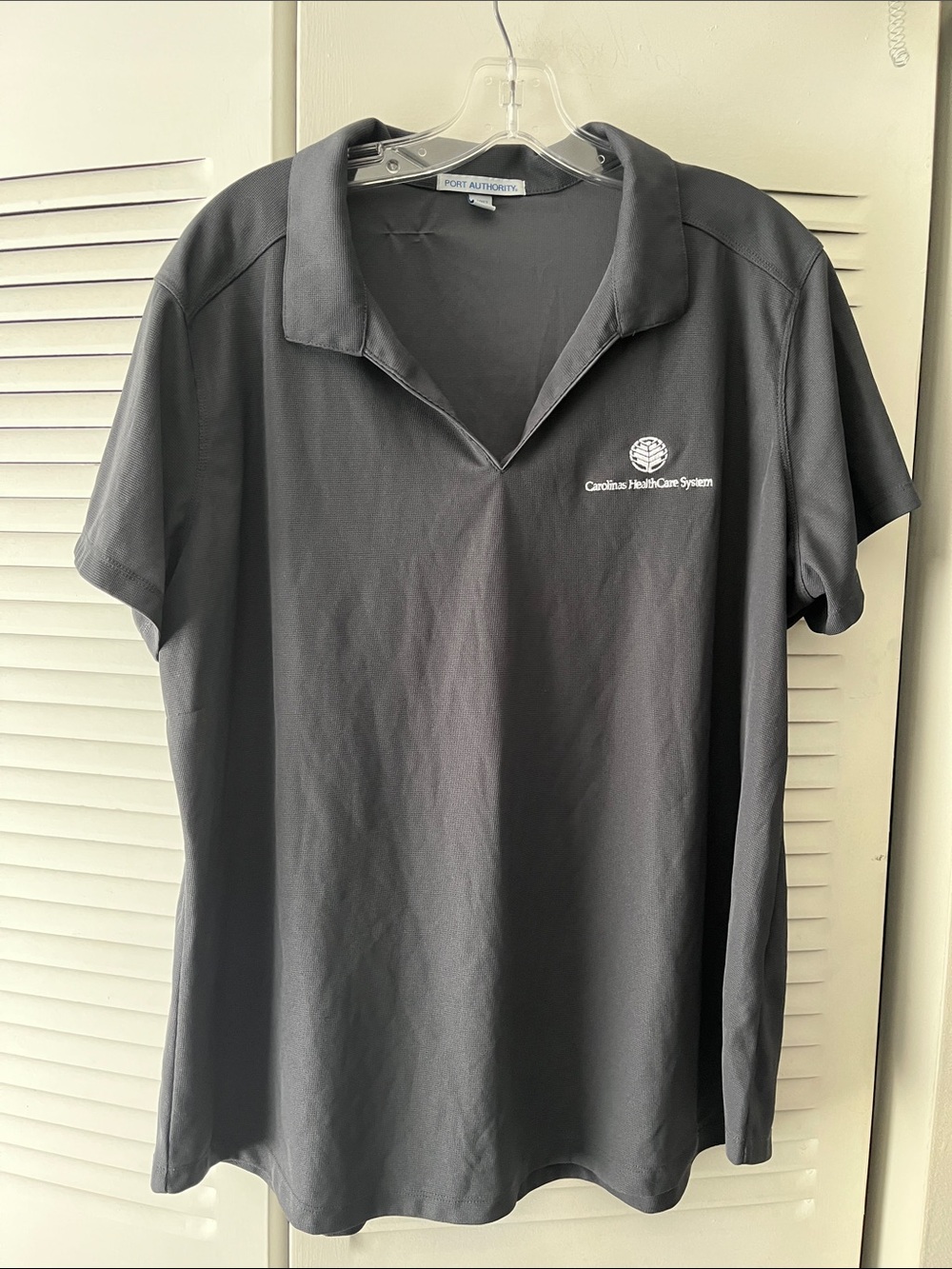 Carolina Healthcare Systems Polo Women’s Size 3X Charcoal